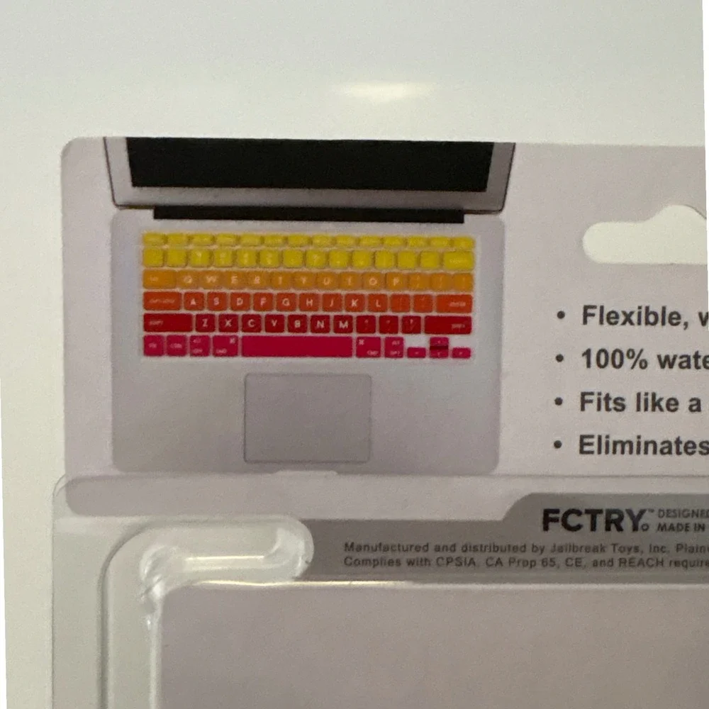 Flapjacks Designer Keyboard Cover For‎ MacBook Air Pro Desktop Lime Light New